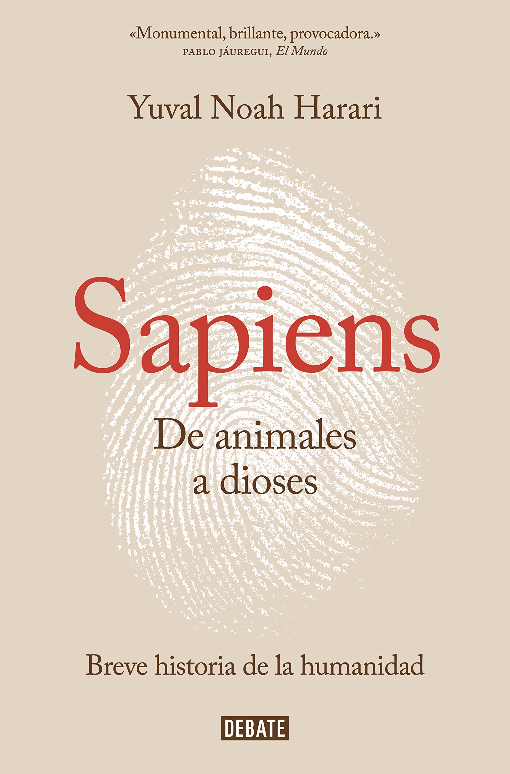 Sapiens - A Brief History of Humankind cover